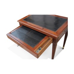 Table Tronchin Louis XVI en acajou estampillée François