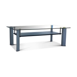 Table moderne de la collection Tip Top en verre avec second …