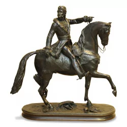 Bronze représentant Joachim MURAT (1767-1815) militaire …