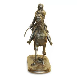 Bronze representing Joachim MURAT (1767-1815) military …