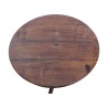 Louis-Philippe small round table in solid ash with foot - Moinat - End tables, Bouillotte tables, Bedside tables, Pedestal tables