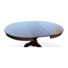 Louis-Philippe mahogany table with central leg and … - Moinat - Dining tables