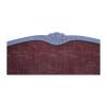 Korbbett im Louis XV-Stil 180 x 200 cm mit Samtbezug - Moinat - Bettrahmen