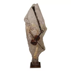 Скульптура из плексигласа Франка ТОРДЖМАННА (1958), содержащая …