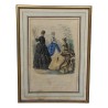 Gravierter modischer Anzug mit Hauptschlüssel. Paris Frankreich, 19. … - Moinat - Gravüren