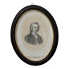 Gravure du portrait de Jean-Jacques ROUSSEAU (1712-1778). - Moinat - Gravures