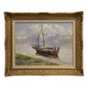 картина маслом на холсте, подписанная Gaston Robert PEITREQUIN... - Moinat - Картины - морской пейзаж
