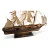 Maquette de bateau à trois mats. - Moinat - Accessoires de décoration