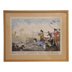 Tableau "LONDON SPORTSMENS, or THE COCKEY S JOURNAL of the