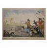 Tableau “LONDON SPORTSMENS, or THE COCKEY'S JOURNAL of the … - Moinat - Gravures