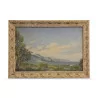 Painting representing Beaulieu sur Mer signed lower right S. - Moinat - Painting - Landscape
