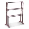 Laundry rack in pink lacquered wood. - Moinat - Decorating accessories