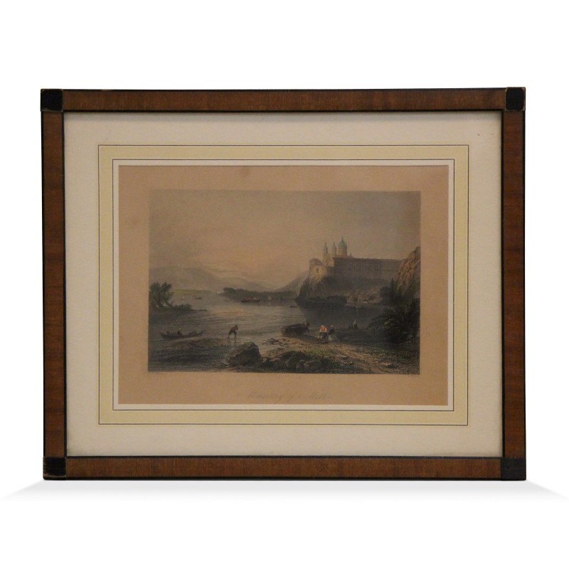Kupferstich „Stift Melk“. - Moinat - Gravüren Kupferstich „Stift Melk“. - Moinat - Gravüren