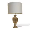 Glass urn table lamp. - Moinat - Table lamps