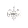 “TOURBILLON” chandelier in crystal with 8 G9 lights. - Moinat - Chandeliers, Ceiling lamps