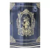 Curved sideboard in ebonized wood and gilded marquetry nets … - Moinat - Buffet, Bars, Sideboards, Dressers, Chests, Enfilades