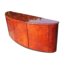 sideboard goatskin (parchment) lacquered Aldo TURA (1909-1963). …
