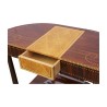 Art Deco cabinet console in rosewood and elm veneer - Moinat - Consoles, Side tables, Sofa tables