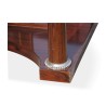 Art Deco cabinet console in rosewood and elm veneer - Moinat - Consoles, Side tables, Sofa tables