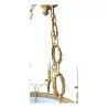 Lustre trompette ou cors de chasse décoré de bronzes dorés … - Moinat - Lustres, Plafonniers