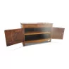 sideboard in molded walnut mounted on fir tree with 2 doors and 3 … - Moinat - Buffet, Bars, Sideboards, Dressers, Chests, Enfilades