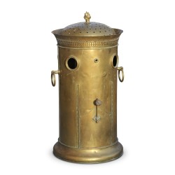 brass brazier. Inscriptions: “CHEVALIER BREVETTE À PARIS …