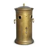 brass brazier. Inscriptions: “CHEVALIER BREVETTE À PARIS … - Moinat - Urns, Vases