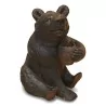 Brienzer Bär aus geschnitztem Holz, Geheimbox. Schweizerisch. Ära … - Moinat - Dekorationszubehör
