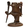 只雕刻木管架中的布里恩茨熊。瑞士，20 … - Moinat - Brienz