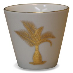 golden “PALM TREE” espresso cup. Resistant to…