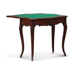 拿破仑三世桃花心木游戏桌。