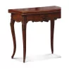 Napoleon III mahogany game table. - Moinat - Bridge tables, Changer tables