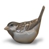 Oiseau “gros-bec casse-noyaux” en porcelaine. - Moinat - Accessoires de décoration