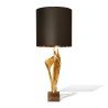Pair of lamps signed CHARLES PARIS. - Moinat - Table lamps