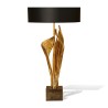 Pair of lamps signed CHARLES PARIS. - Moinat - Table lamps