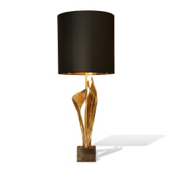 Pair of lamps signed CHARLES PARIS.