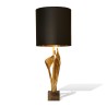 Pair of lamps signed CHARLES PARIS. - Moinat - Table lamps