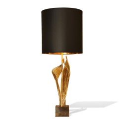 Pair of lamps signed CHARLES PARIS.