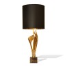 Pair of lamps signed CHARLES PARIS. - Moinat - Table lamps