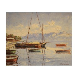 картина маслом на холсте, подписанная Gaston Robert PEITREQUIN...