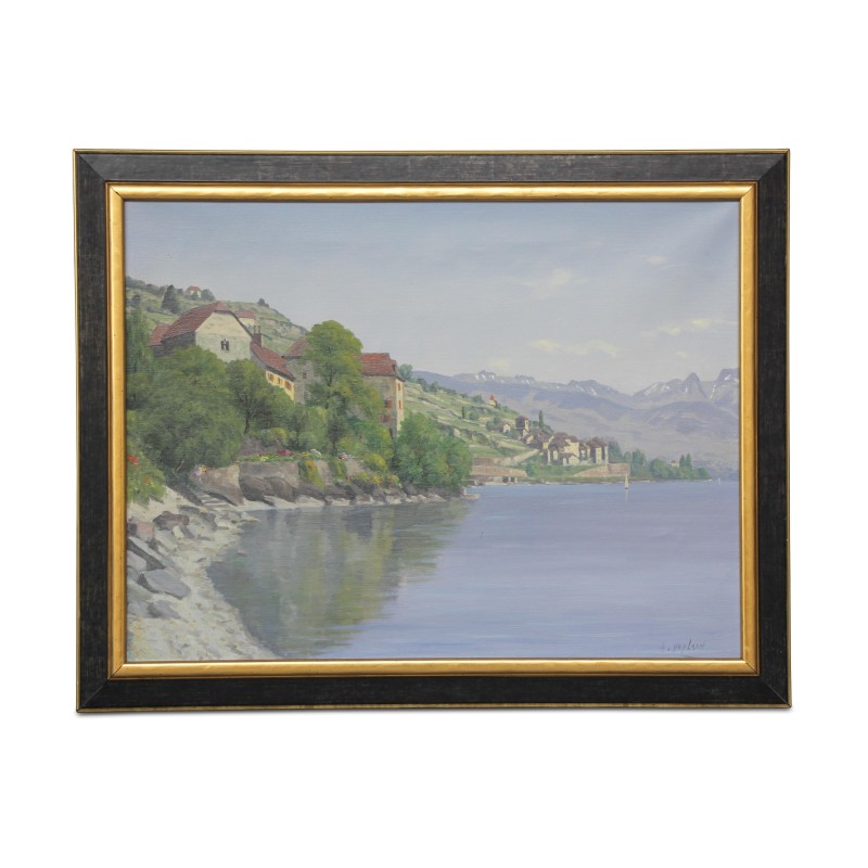 Oil painting on canvas representing a landscape signed Albert … - Moinat - Painting - Landscape Oil painting on canvas representing a landscape signed Albert … - Moinat - Painting - Landscape