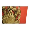 Pair of Louis XVI paneling decorations in gilded wood on panel … - Moinat - Decorating accessories