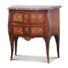 Louis XV chest of drawers in rosewood and violet wood stamped Jean Charles Ellaume - Moinat - Chests of drawers, Commodes, Chifonnier, Chest of 7 drawers