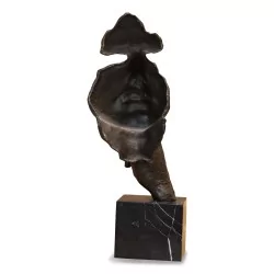 Bronze non signé, ancien tirage de la sculpture “Sérénité et …