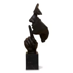 Bronze non signé, ancien tirage de la sculpture “Sérénité et …