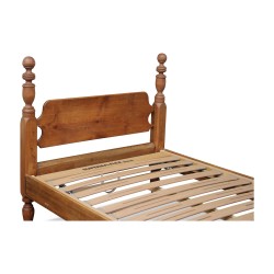 Châlit en sapin rustique