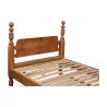 带弹簧床的仿古杉木床。 Superba-Flex 床架。 …… - Moinat - 整床