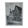 Engraving depicting Dinkelsbühl in Germany. - Moinat - Prints, Reproductions