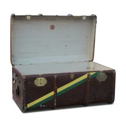 个复古行李箱。 20世纪初。