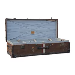 个复古行李箱。 20世纪初。